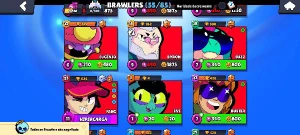 Conta Brawl Stars bem upada 4 lendárias