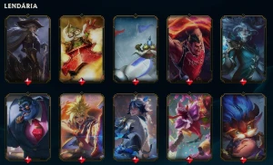 Conta League of Legends Diamante II Main Atirador LOL