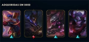 conta com skin zed dizimador - League of Legends LOL