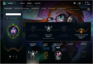 CONTA LOL (PRATA) - MUITAS SKINS, EMOTES E ICONES - League of Legends