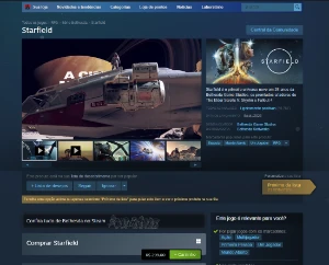 Vendo Starfield Na Steam 10% Off