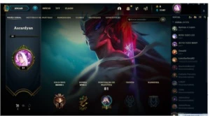 Up de conta manual, sem risco de ban - League of Legends LOL