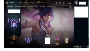conta diamante 2 - League of Legends LOL