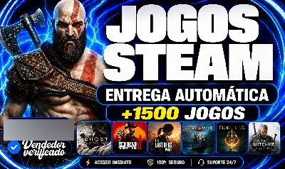 JOGOS PARA PC - CONTA STEAM OFFLINE +1500 JOGOS