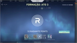 conta de valorant com estampa rara