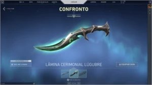 conta de valorant com estampa rara