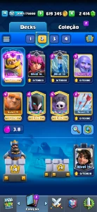 Conta Clash Royale 9K Trofeis