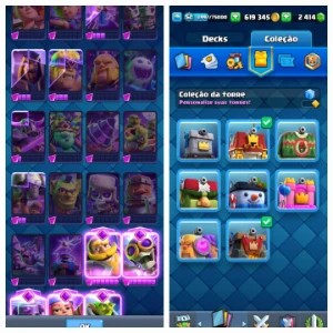 Conta Clash Royale 9K Trofeis