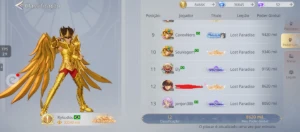 Saint Seiya EX - Conta com Shaka, Seiya Odin e Saga Maligno - Outros