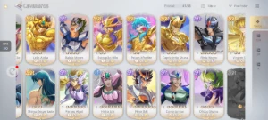 Saint Seiya EX - Conta com Shaka, Seiya Odin e Saga Maligno