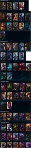 Conta de valorant e league of legends com muita skin.