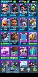 XP 11 Desafiante 1 com todas as lendarias - Clash Royale