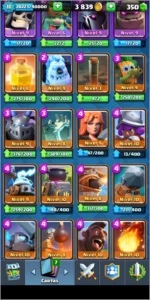 XP 11 Desafiante 1 com todas as lendarias - Clash Royale