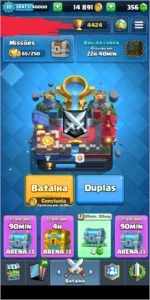 XP 11 Desafiante 1 com todas as lendarias - Clash Royale