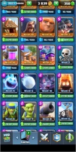 XP 11 Desafiante 1 com todas as lendarias - Clash Royale