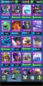 XP 11 Desafiante 1 com todas as lendarias - Clash Royale
