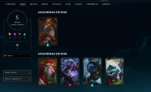 Conta lvl 30 upada a mão sem risco de ban - League of Legends LOL