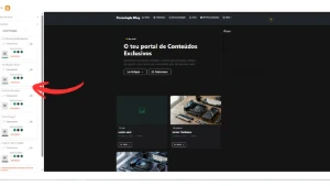 Tech Wind/ Template Blogger - Arte Digital Artes Canva