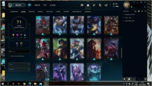 Conta League of Legends 3 skins míticas LOL