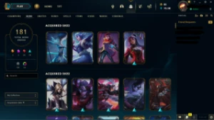Conta 181 Skins Com  Todos Os Champions - League of Legends LOL
