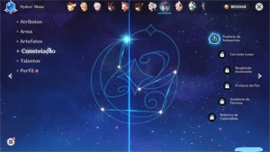 Genshin impact - ⭐9 peronagens 5 estrelas + 2 armas⭐
