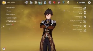 AR56  25x5* ZHONGLIc2 + BAAL + AYAKA+ GANYU + EULA + ALBEDO+ - Genshin Impact