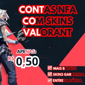 Valorant Contas Nfa Com Skins