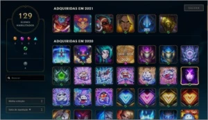 CONTA D4 71%WR RYZE TRIUNFANTE VAYNE LADRADE ALMAS 149 SKINS - League of Legends LOL