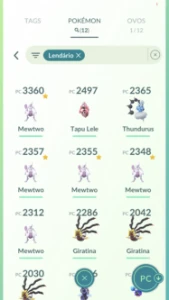 Conta pokemon go  rara - Pokémon
