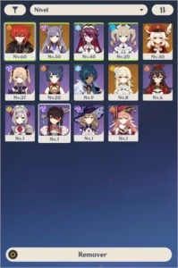 KLEE, DILUC, KEQING E YANFEI AR 30 + 4 ESTRELAS - Genshin Impact