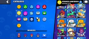 Conta Brawl Stars 23K+ troféus+104 gems