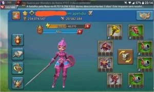 Conta Lords Mobile T4