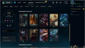 Conta diamante 2 - League of Legends LOL
