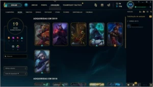 Conta diamante 2 - League of Legends LOL