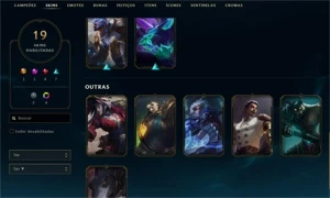 Conta LoL - Lux Elementalista - League of Legends