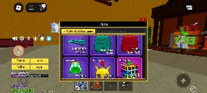 Conta de Blox fruits com gh + criação + tushita + etc - Roblox