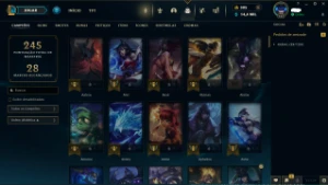 Conta Lol Gold + Valorant Com Skins - League of Legends