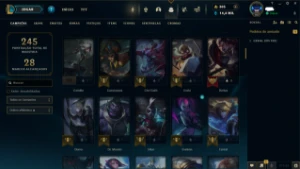 Conta Lol Gold + Valorant Com Skins - League of Legends