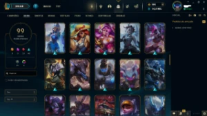 Conta Lol Gold + Valorant Com Skins - League of Legends