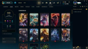 Conta Lol Gold + Valorant Com Skins - League of Legends