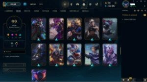 Conta Lol Gold + Valorant Com Skins - League of Legends