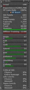 TALERA - MS 108 ML 67 + RP 100 Distance 99 + EK 42 Axe 94 - Tibia