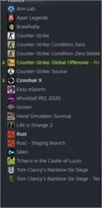 CONTA STEAM CS GO COM VARIOS GAMES LVL 20 GC - Counter Strike
