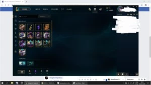 Conta nv 481, d4 solo/duo, 172 skins - League of Legends LOL