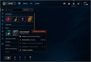 Conta bronze 1 com 20 champs e 1 skin - League of Legends LOL