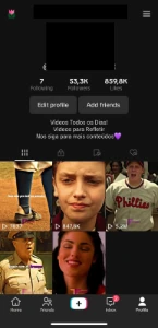 Conta Tik Tok +50K de Seguidores - Redes Sociais