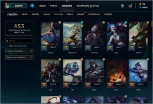 Conta de LoL G4 / todos os champs - League of Legends