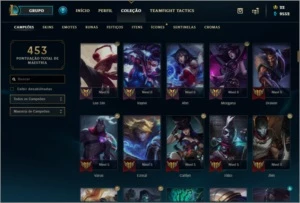 Conta de LoL G4 / todos os champs - League of Legends