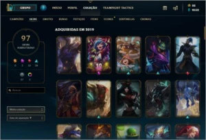 Conta de LoL G4 / todos os champs - League of Legends