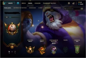 Conta de LoL G4 / todos os champs - League of Legends